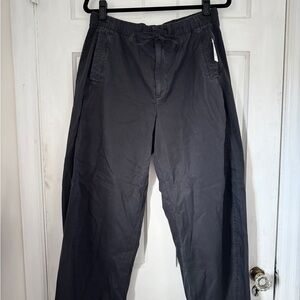 GAP Women's Black Wide Leg Pants